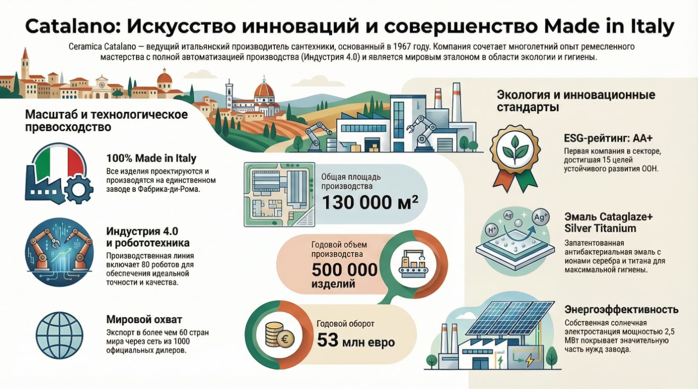 Ceramica Catalano: итальянское качество с 1967 года